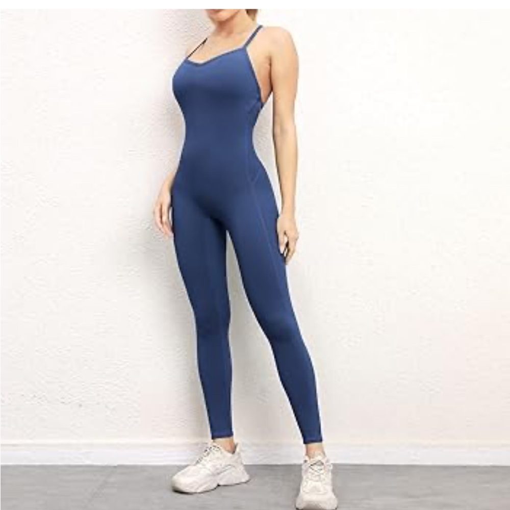 Yoga Charcoal Grey Jumpsuit